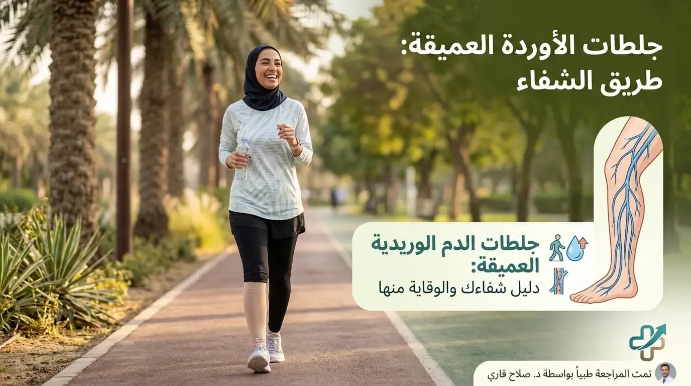 جلطات الدم الوريدية العميقة (DVT): الدليل الطبي الكامل